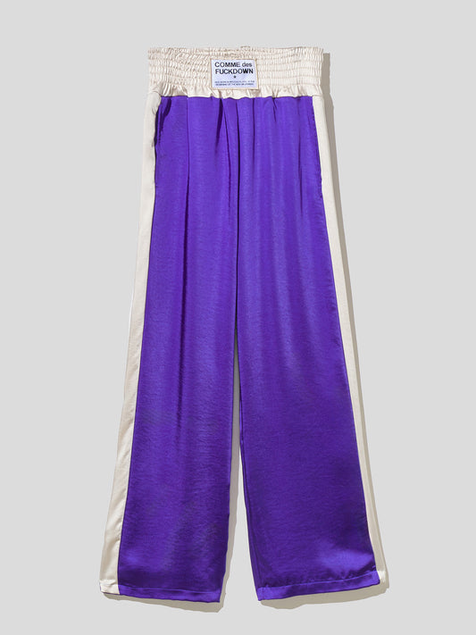 CFABW00203 - Pantalone In Raso Con Etichetta Purple