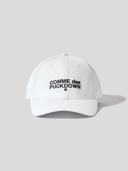 CFACX00008 - Cappello Con Visiera Con Ricamo Sul Davanti Bianco