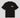 CFABM01593 - T-shirt in jersey con stampa sul davanti e retro • Nero