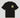 CFABM01594 - T-shirt in jersey con stampa sul davanti e retro • Nero