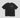 T-Shirt In Jersey Con Ricamo Sul Davanti • Nero