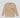 Top with Overlapping Effect on the Neck and Embroidery • Beige