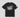 T-Shirt in Jersey with Front Print • Black