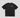 T-Shirt In Jersey Con Stampa Sul Davanti E Retro • Nero