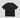 T-Shirt In Jersey Con Stampa Sul Davanti E Retro • Nero
