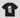 T-Shirt In Jersey Con Stampa • Nero-Beige