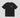 T-Shirt in Jersey with Print on Front and Back • Black