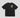 T-Shirt In Jersey Con Stampa Sul Davanti E Retro • Nero