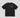 T-Shirt In Jersey Con Stampa Sul Davanti E Retro • Nero