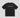 T-Shirt In Jersey Con Stampa Sul Davanti E Retro • Nero