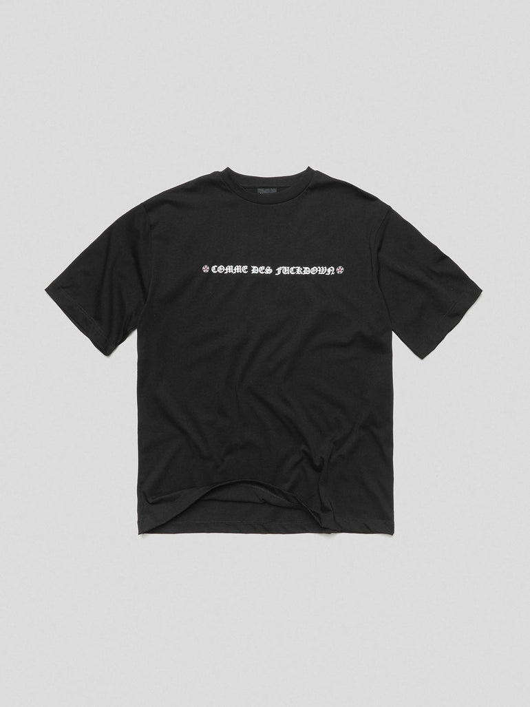 Comme des Fuckdown T-shirt girocollo con stampa CDFU1837 main image 1