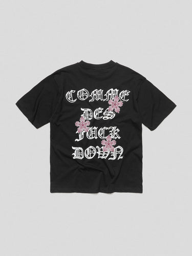 Comme des Fuckdown T-shirt girocollo con logo CDFD1992