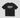 T-Shirt In Jersey Con Stampa Sul Davanti E Retro • Nero