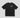 T-Shirt In Jersey Con Stampa Sul Davanti E Retro • Nero