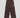 Pantalone Con Nervature E Ricamo • Moro