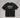 CFABM01923 - T-Shirt In Jersey Con Stampa Sul Davanti E Retro Con Rotture • Nero