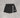 CFABW01572 - Bermuda Corto In Interlock Con Stampa Sul Davanti • Nero