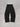 PANTALONE IN FELPA CON CINTO DOPPIATO E RICAMO SUL DAVANTI