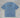 CFABM01921 - T-Shirt In Jersey Stone Washed Con Stampa Sul Davanti E Retro • Azzurro Pastello