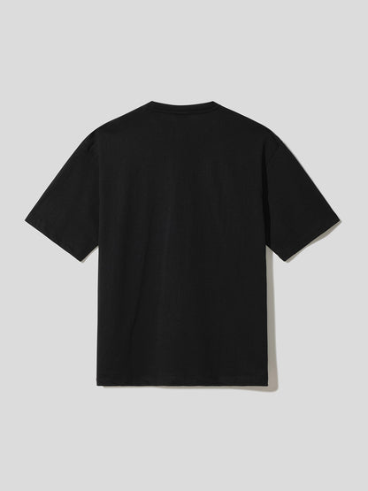 CFABM00043 - Jersey T-Shirt With Print On The Front Black